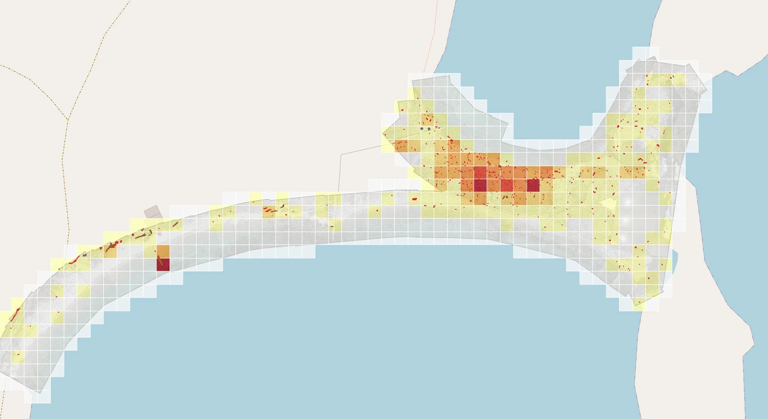 Density map OSM layer